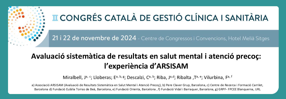 II CONGRÉS CATALÀ DE GESTIÓ CLÍNICA I SANITÀRIA